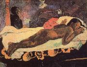 Paul Gauguin spirit of dead watcbing Spain oil painting artist